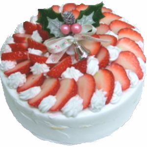 豆乳ホイップクリーム・苺（冷蔵）クリスマスケーキ