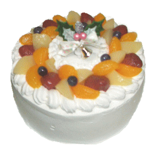 フレッシュ生クリーム・フルーツ（冷凍）クリスマスケーキ